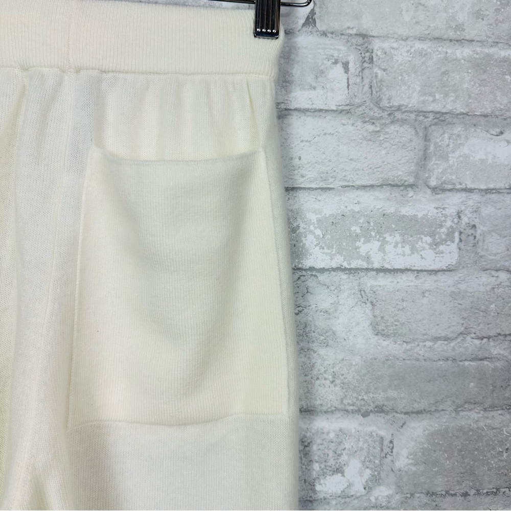 Gentle Herd Wool Joggers XXS Loungewear Cream Off White Pockets - Picture 11 of 13